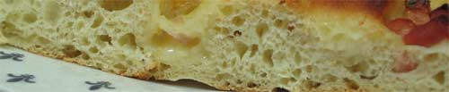La miga de la focaccia