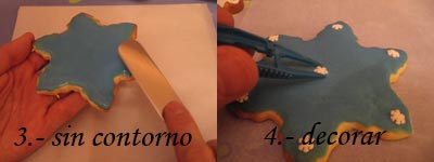 Glasa sin contorno