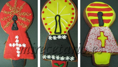 Galletas con Mantones divertidos.