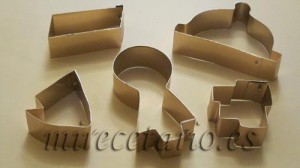 Moldes para galletas personalizados