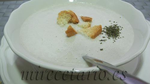 Crema de setas