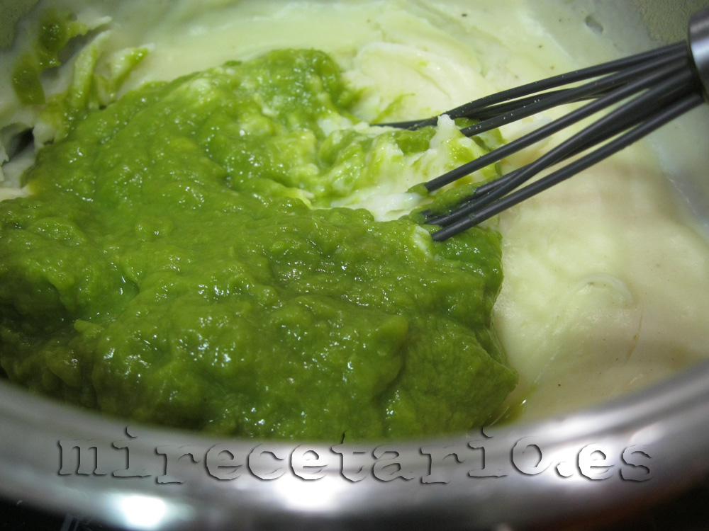 Crema de espárragos verdes