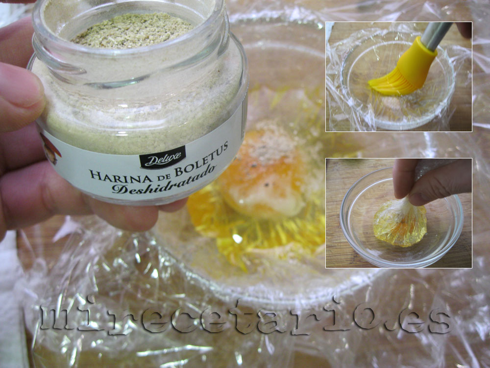 Elaboración de los huevos poché