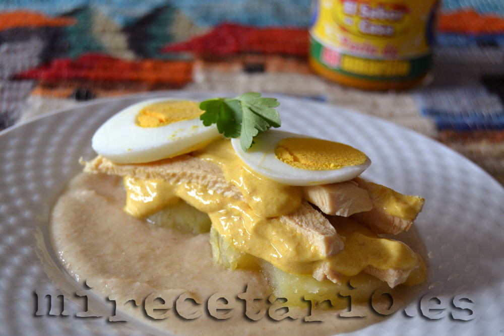 Ají de Gallina peruano de Gastón Acurio Ají de Gallina peruano de Gastón Acurio