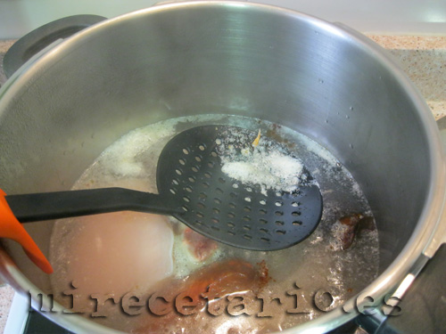 Desespumar con paciencia