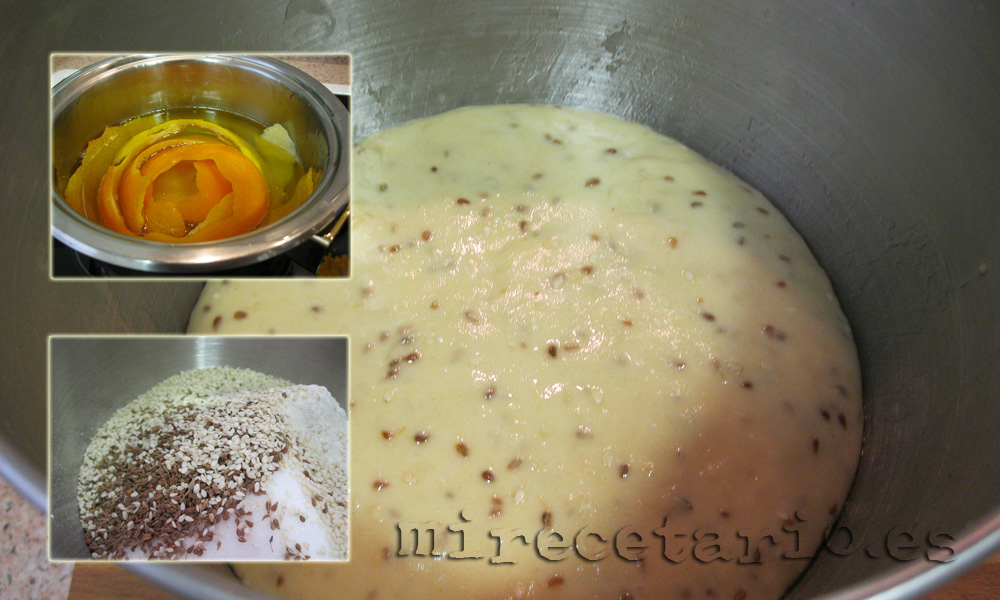 La masa para las tortas