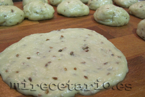 Formado de las tortas de aceite