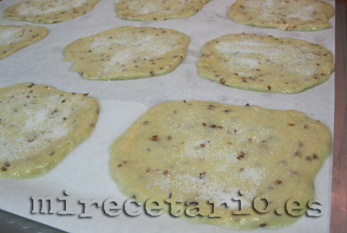 El azúcar y al horno