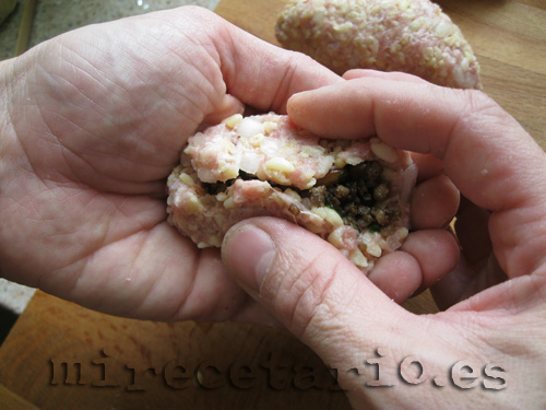 Cerrando el kibbeh