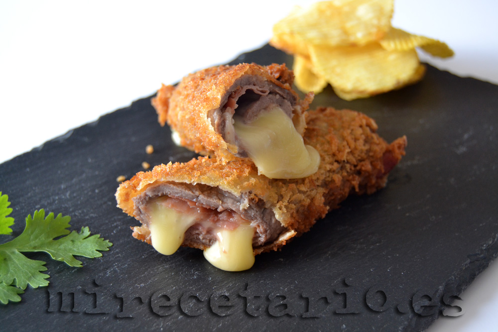 Rollito de ternera aragonesa