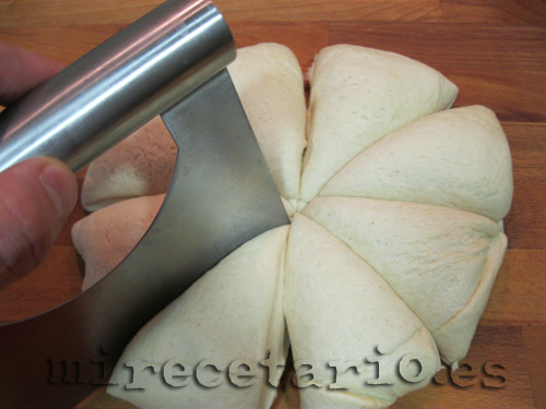 Cortar en 8 porciones