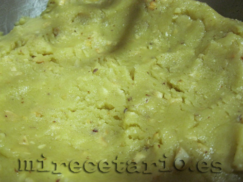 La masa quebradiza de los mantecados