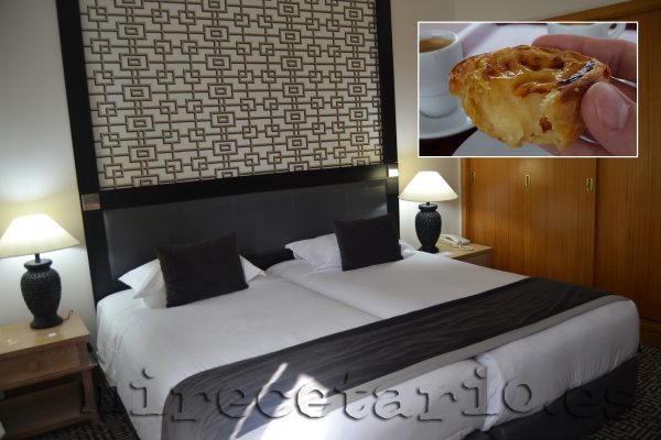 Hotel Mundial y pastelito de nata portugués Hotel Mundial y pastelito de nata portugués