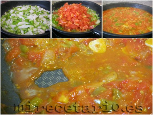 Salsa de tomate paso a apso