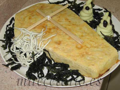 Tortilla de Patata para Halloween