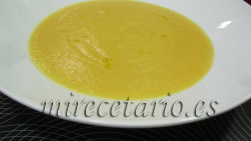Crema de Calabacín