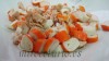 El surimi con el atún.