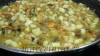 El relleno preparado.