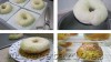 Cocido y horneado de los bagels