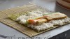 Maki sushi, paso 2, el relleno