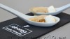 Manzana reineta del desierto con crumble, helado de manzana, gelatina de moscatel, polvo de manzana y espuma de yogur