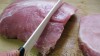 Cortar el lomo en filetes grodos