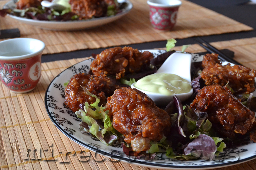 Tori No Karaage {Pollo frito japonés}