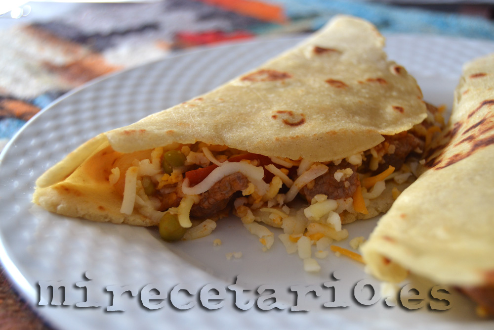 Tortillas mexicanas {Tacos de ternera}