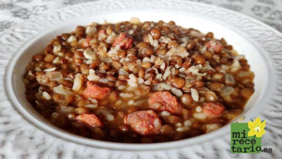 Guiso de Lentejas con Chistorra